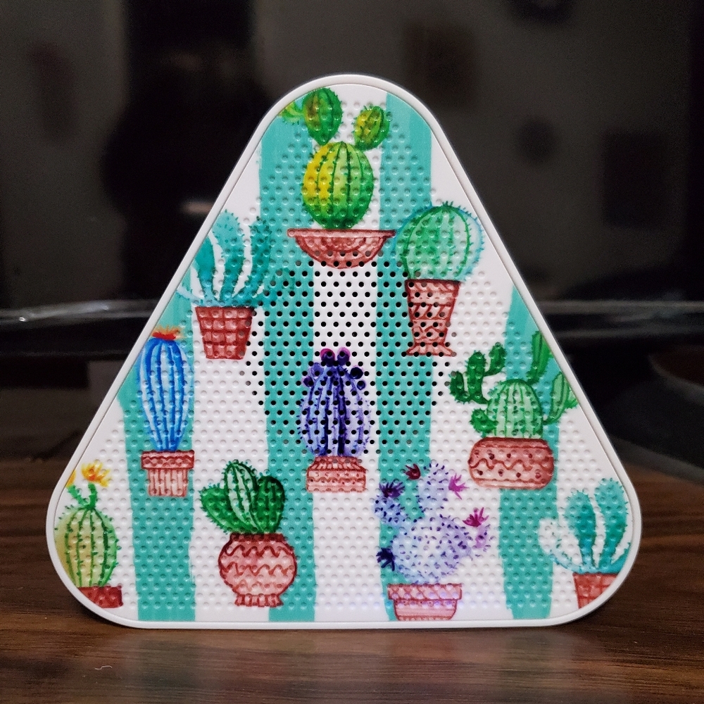 Cute Triangular Cactus Speaker